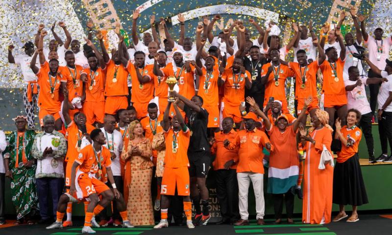 Đội tuyển Bờ biển Ngà gây ấn tượng khi vô địch châu Phi 2023